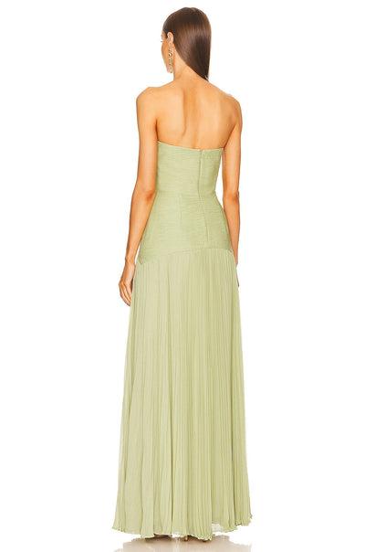 Serena | Mouwloze lange jurk